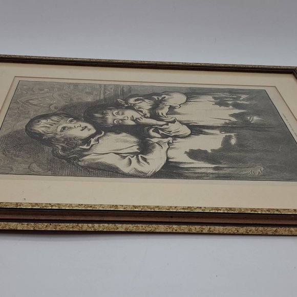 Thomas Nast "A Christmas Sketch- 5 O'Clock in The Morning" -Original, 1878 - Picture 11 of 11
